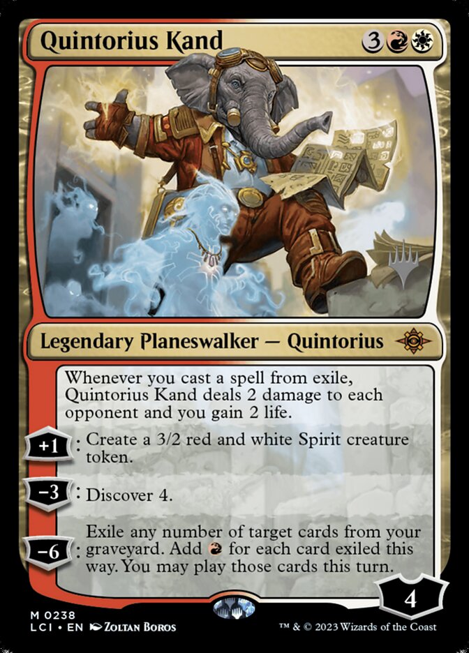 Quintorius Kand 238 (Promo Pack: The Lost Caverns of Ixalan)  | Good Games Adelaide SA