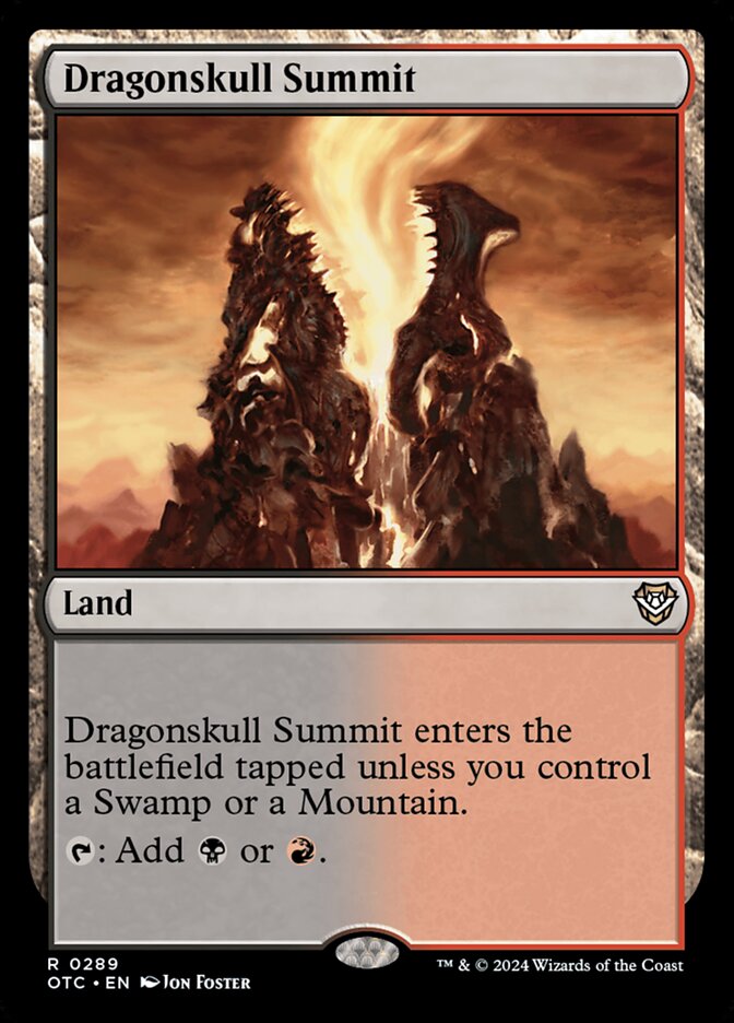 Dragonskull Summit 289 (Commander: Outlaws of Thunder Junction)  | Good Games Adelaide SA
