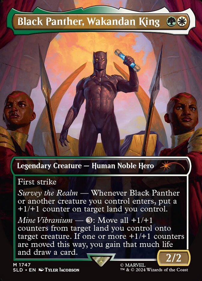 Black Panther, Wakandan King 1747 (Secret Lair Drop Series)  | Good Games Adelaide SA