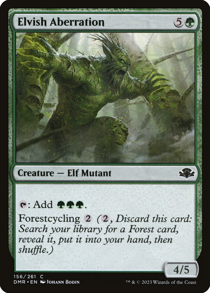 Elvish Aberration 156 (Dominaria Remastered)  | Good Games Adelaide SA