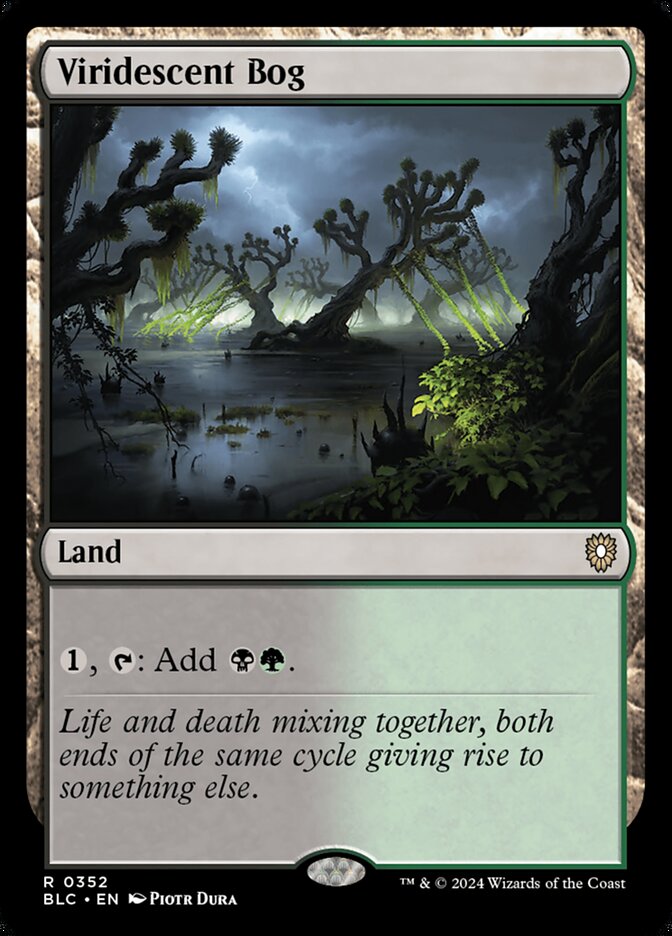 Viridescent Bog 352 (Commander: Bloomburrow)  | Good Games Adelaide SA