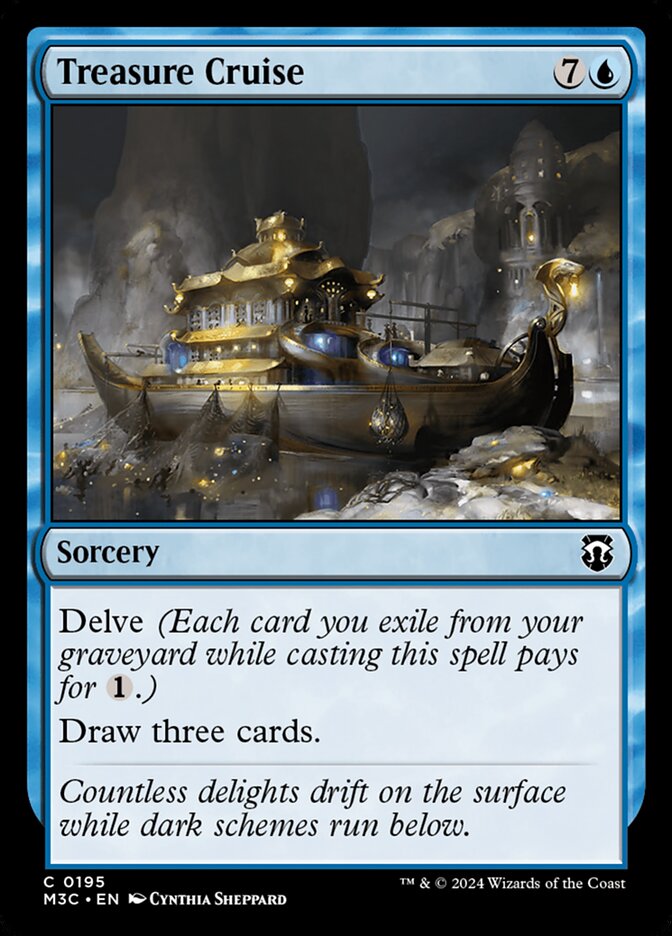 Treasure Cruise 195 (Commander: Modern Horizons 3)  | Good Games Adelaide SA