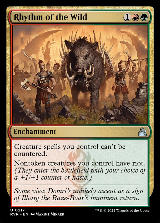Rhythm of the Wild 217 (Ravnica Remastered)  - Foil | Good Games Adelaide SA