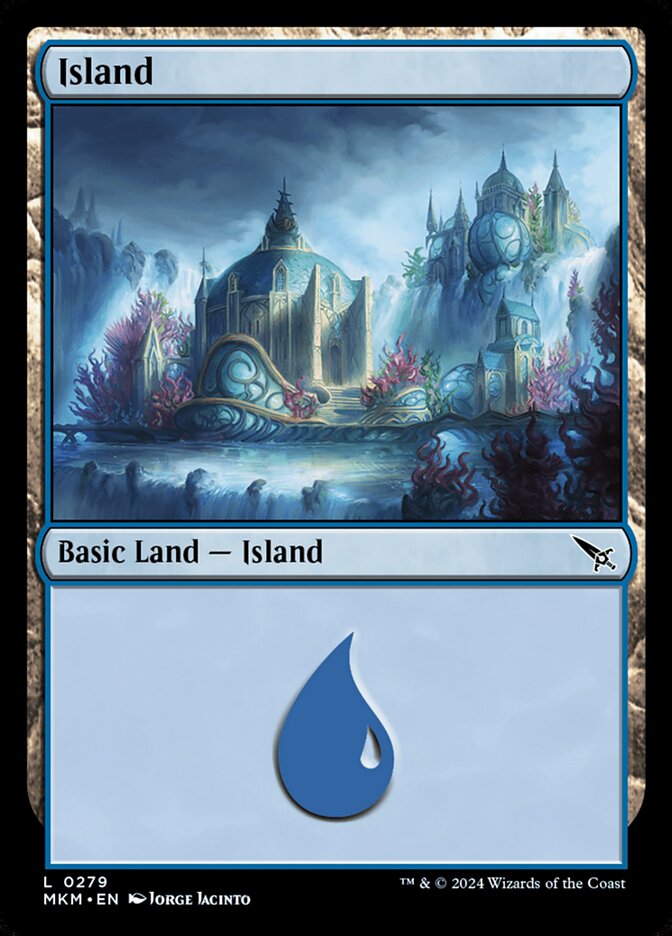 Island 279 (Murders at Karlov Manor)  - Foil | Good Games Adelaide SA