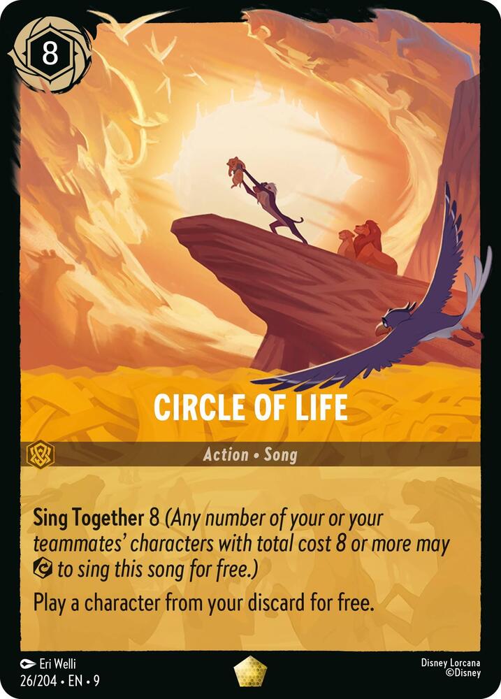 Circle of Life 26/204 (Fabled)  - Cold Foil | Good Games Adelaide SA