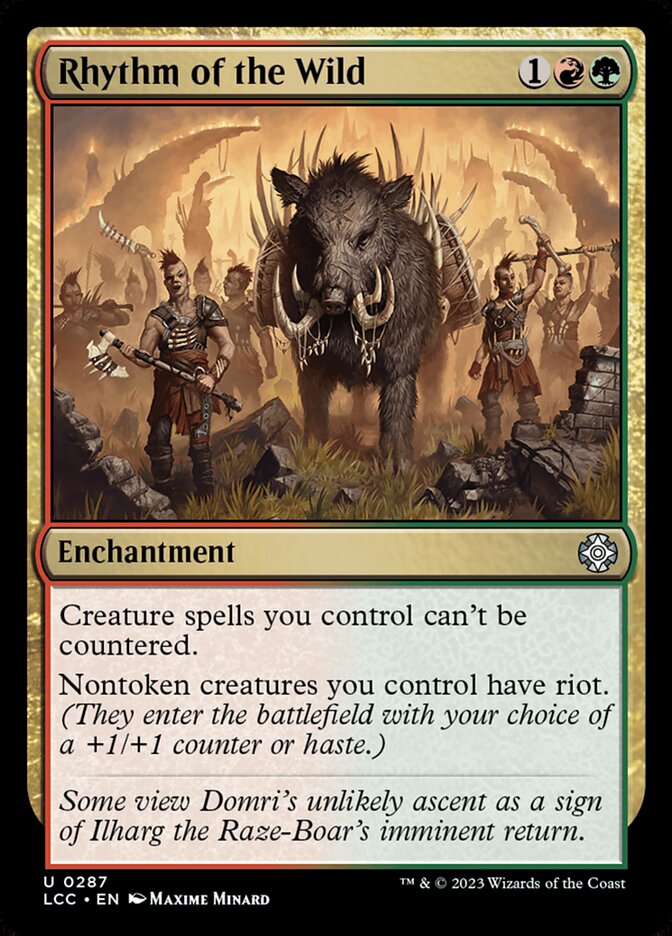 Rhythm of the Wild 287 (Commander: The Lost Caverns of Ixalan)  | Good Games Adelaide SA