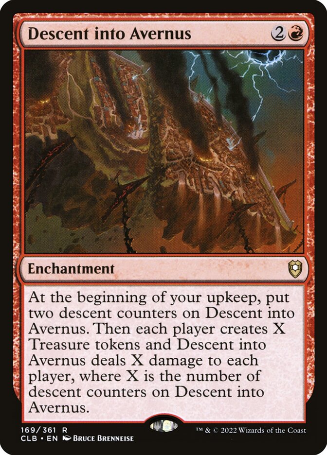 Descent into Avernus 169 (Commander Legends: Battle for Baldur's Gate)  - Foil | Good Games Adelaide SA