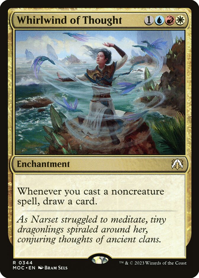 Whirlwind of Thought 344 (Commander: March of the Machine)  | Good Games Adelaide SA