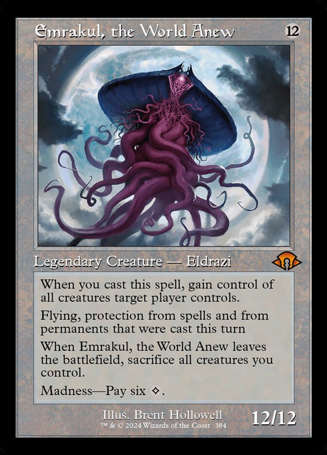 Emrakul, the World Anew 384/319 (Modern Horizons 3)  - Retro | Good Games Adelaide SA