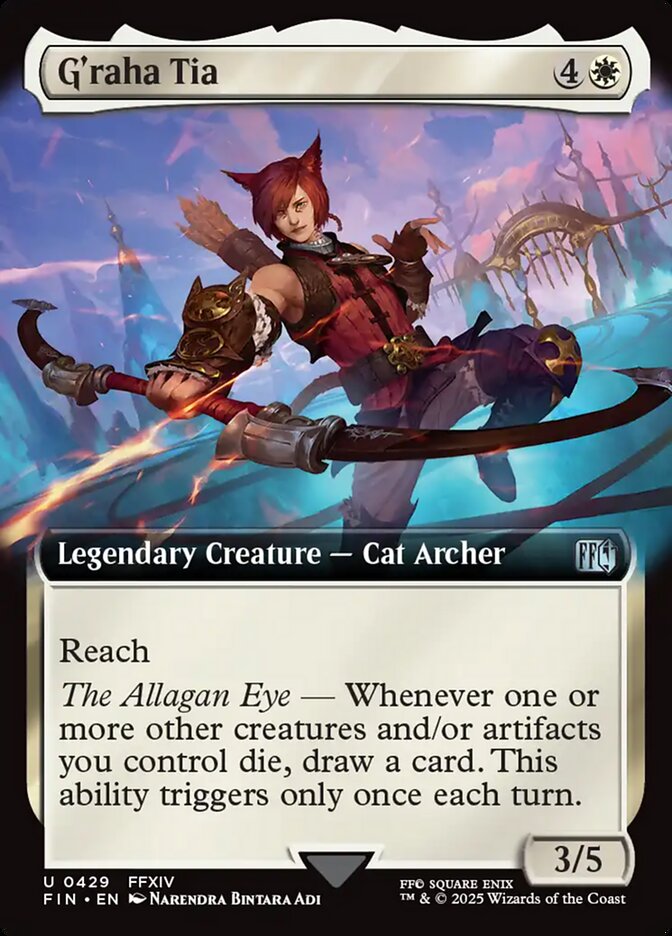 G'raha Tia 429/309 (FINAL FANTASY)  - Extended Art | Good Games Adelaide SA