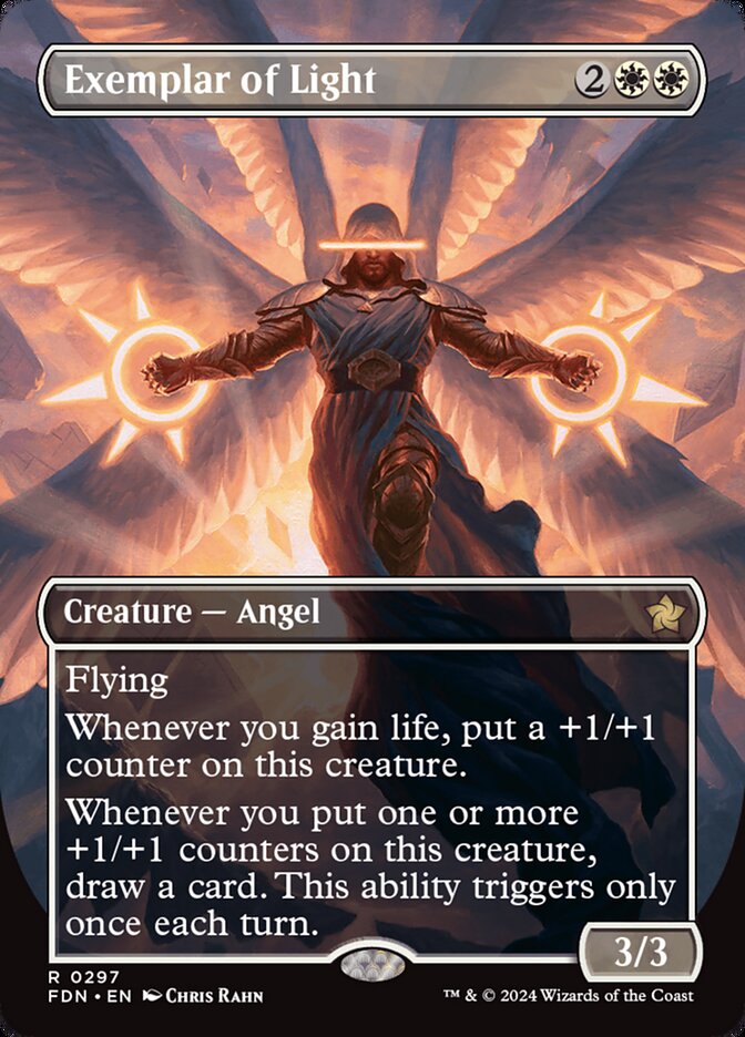 Exemplar of Light Borderless 297 (Foundations)  - Borderless | Good Games Adelaide SA