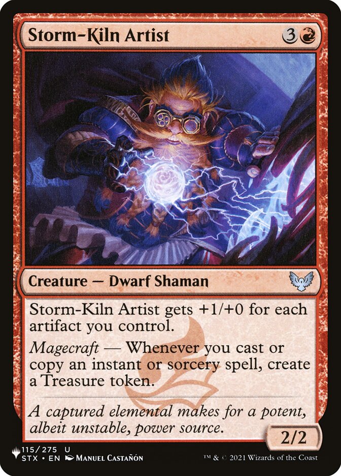Storm-Kiln Artist 115/275 (The List Reprints)  | Good Games Adelaide SA