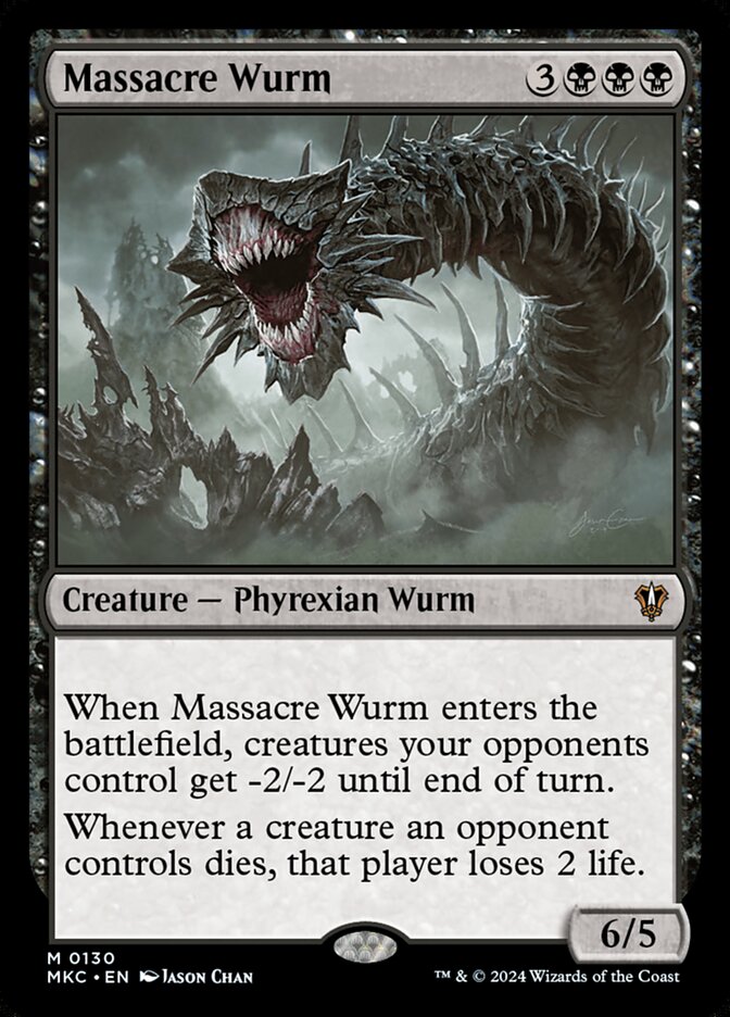 Massacre Wurm 130 (Commander: Murders at Karlov Manor)  | Good Games Adelaide SA