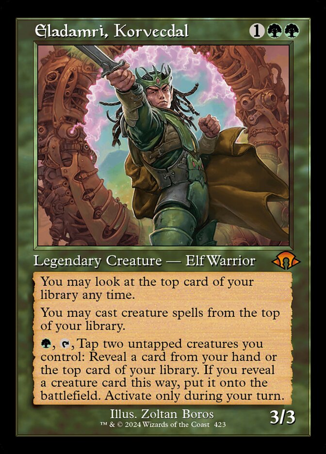 Eladamri, Korvecdal 423/319 (Modern Horizons 3)  - Retro | Good Games Adelaide SA