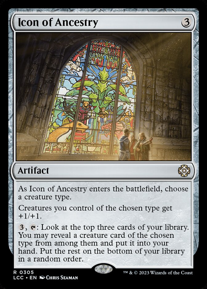 Icon of Ancestry 305 (Commander: The Lost Caverns of Ixalan)  | Good Games Adelaide SA