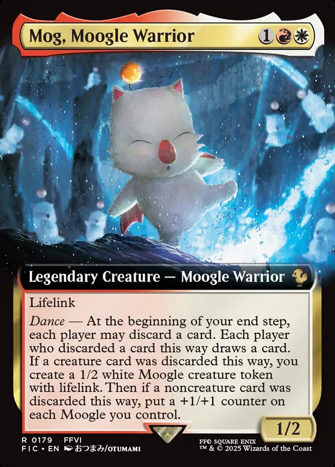 Mog, Moogle Warrior 179 (Commander: FINAL FANTASY)  - Foil | Good Games Adelaide SA