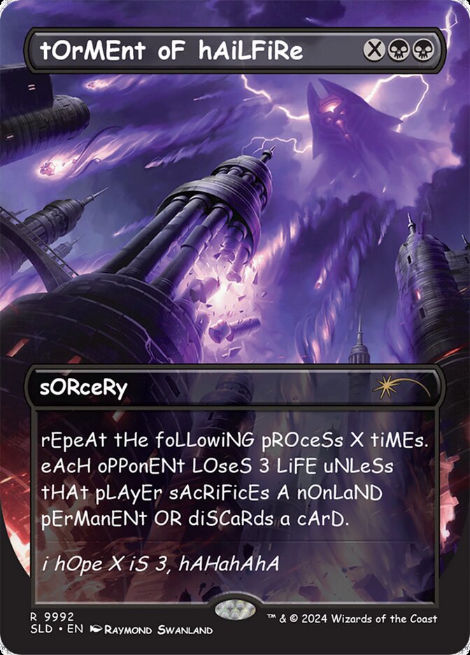 Torment of Hailfire 9992 (Secret Lair Drop Series)  | Good Games Adelaide SA