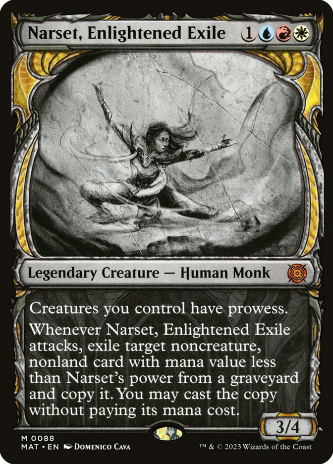 Narset, Enlightened Exile 88/50 (March of the Machine: The Aftermath)  - Showcase | Good Games Adelaide SA