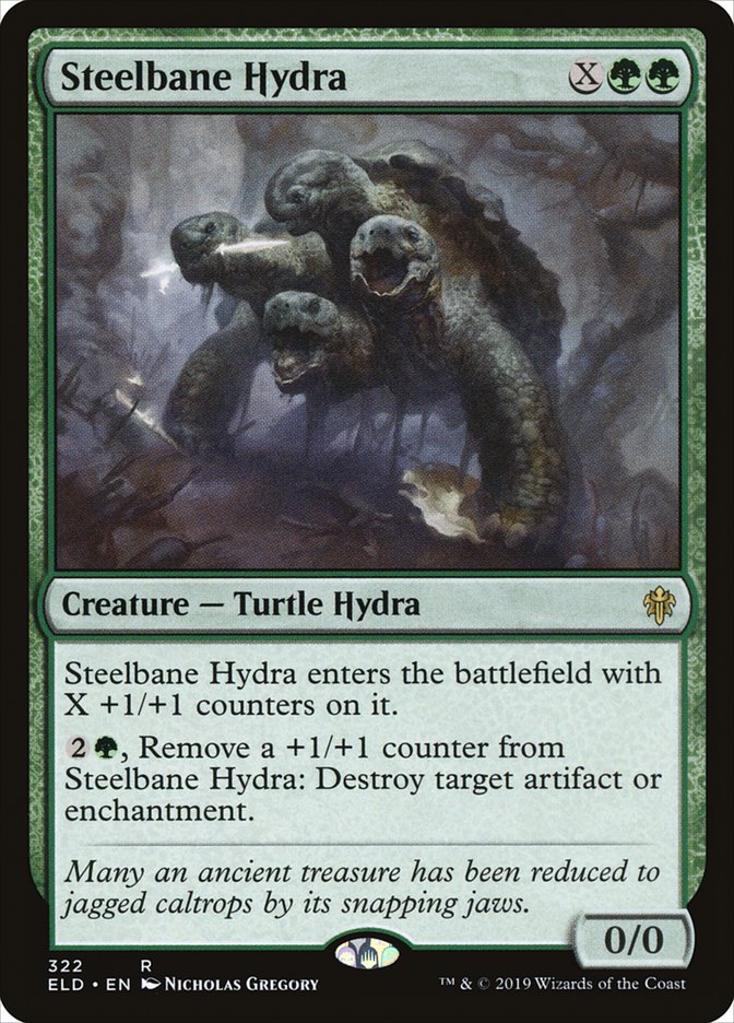 Steelbane Hydra 322 (Throne of Eldraine)  | Good Games Adelaide SA