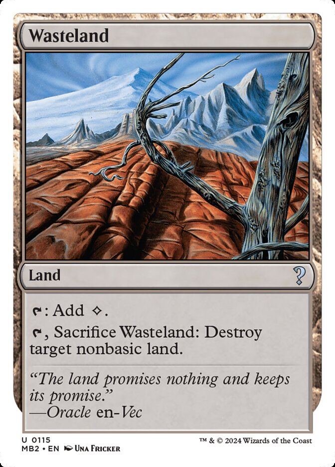 Wasteland 115 (Mystery Booster 2)  | Good Games Adelaide SA