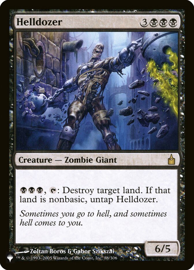 Helldozer 88/306 (The List Reprints)  | Good Games Adelaide SA