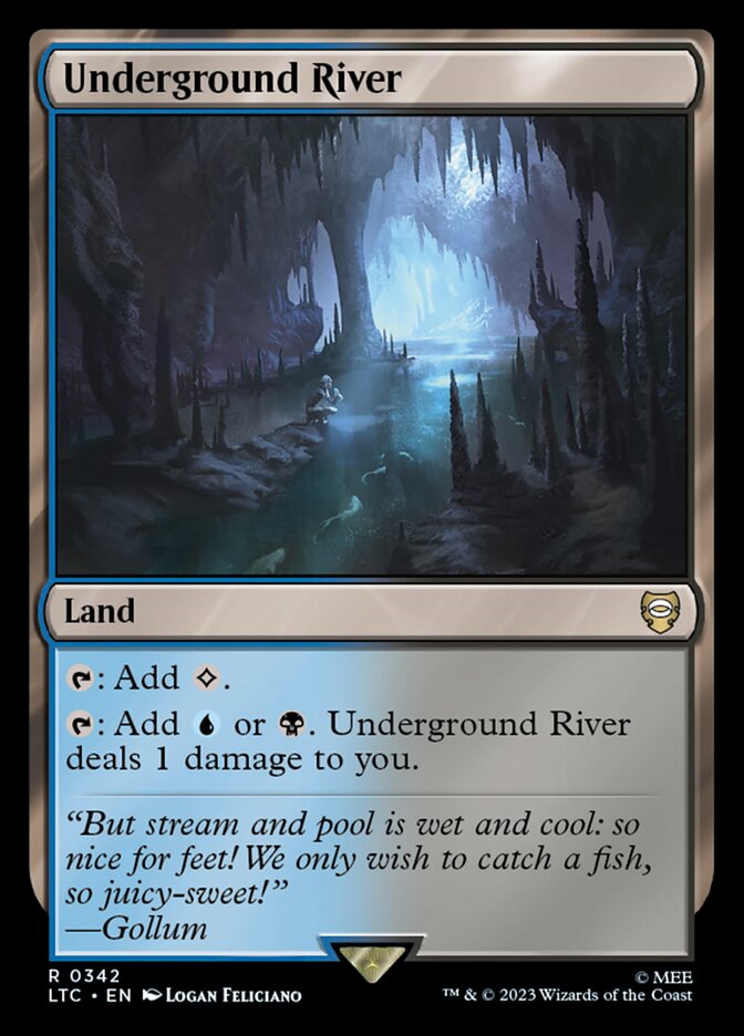 Underground River 342 (Commander: The Lord of the Rings: Tales of Middle-earth)  | Good Games Adelaide SA