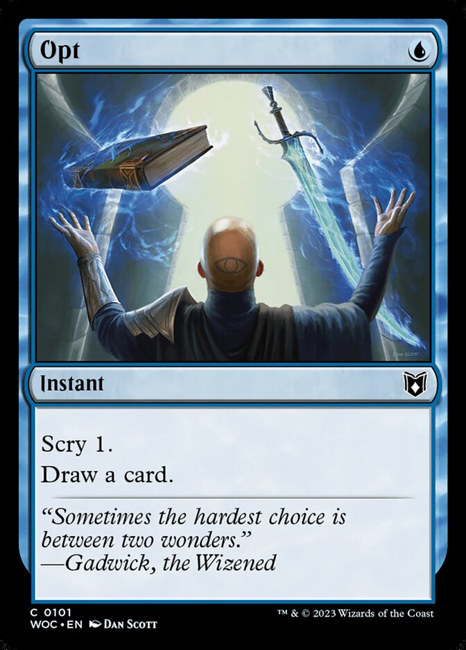 Opt 101 (Commander: Wilds of Eldraine)  | Good Games Adelaide SA