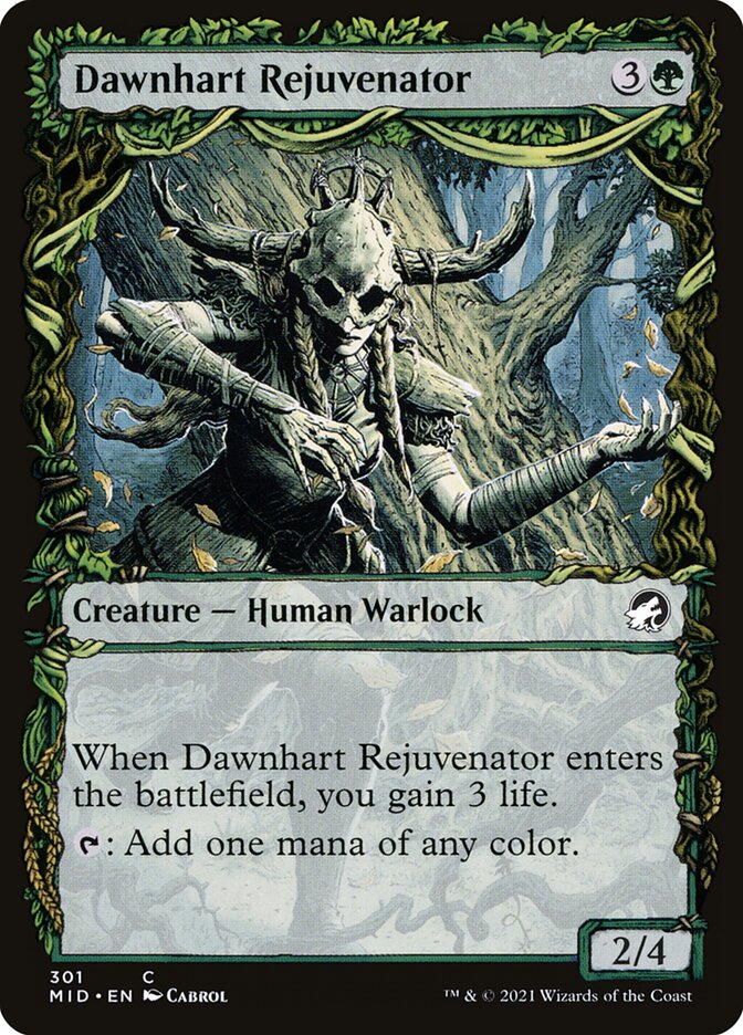 Dawnhart Rejuvenator 301 (Innistrad: Midnight Hunt)  - Foil | Good Games Adelaide SA