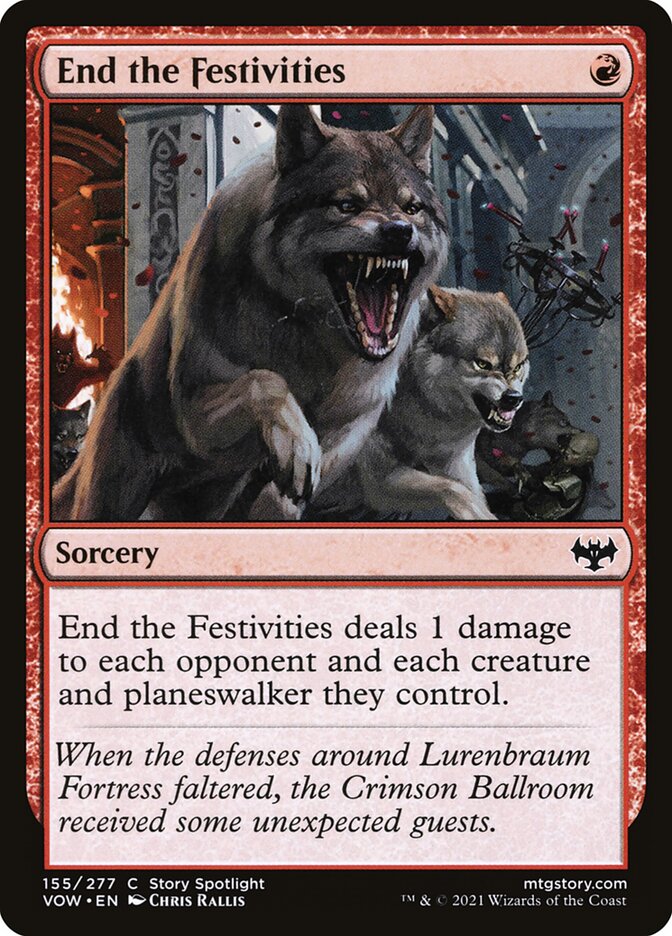 End the Festivities 155 (Innistrad: Crimson Vow)  | Good Games Adelaide SA