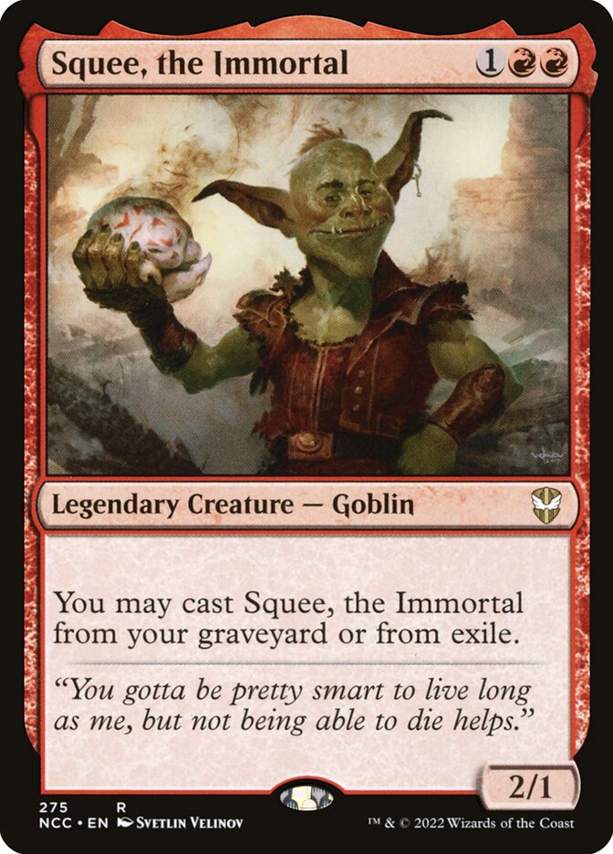 Squee, the Immortal 275 (Commander: Streets of New Capenna)  | Good Games Adelaide SA