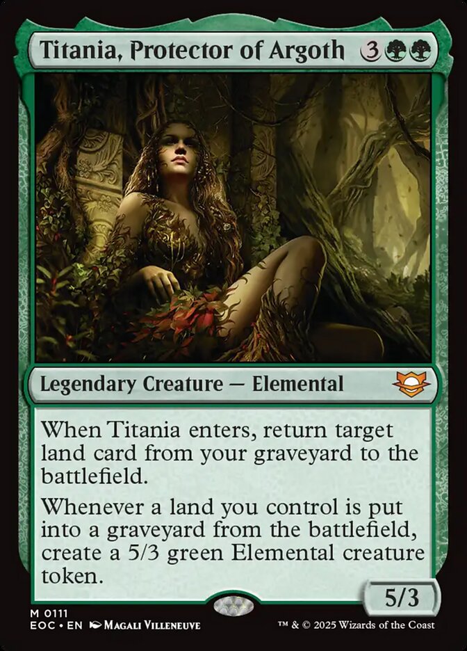 Titania, Protector of Argoth 111 (Commander: Edge of Eternities)  | Good Games Adelaide SA