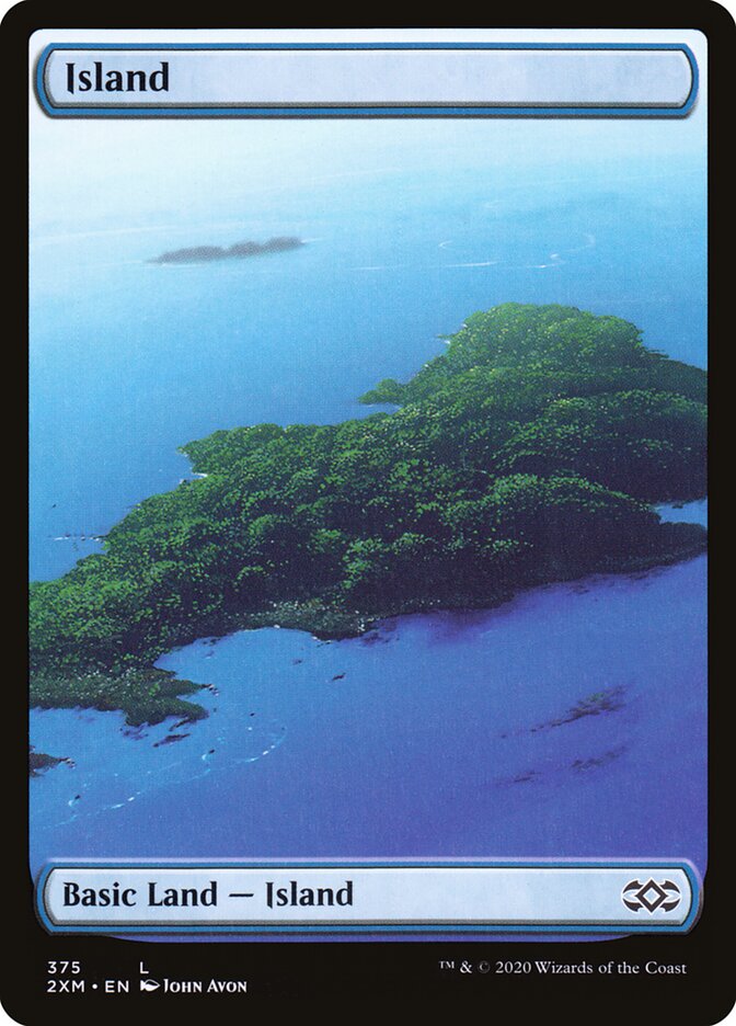 Island 375 (Double Masters)  - Foil | Good Games Adelaide SA