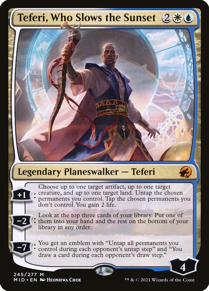 Teferi Who Slows the Sunset 245 (Innistrad: Midnight Hunt)  | Good Games Adelaide SA