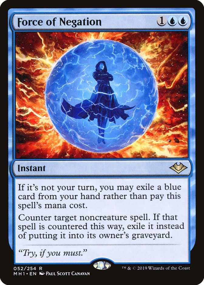 Force of Negation 52 (Modern Horizons)  | Good Games Adelaide SA