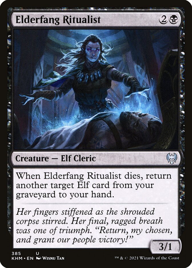 Elderfang Ritualist 385 (Kaldheim)  | Good Games Adelaide SA