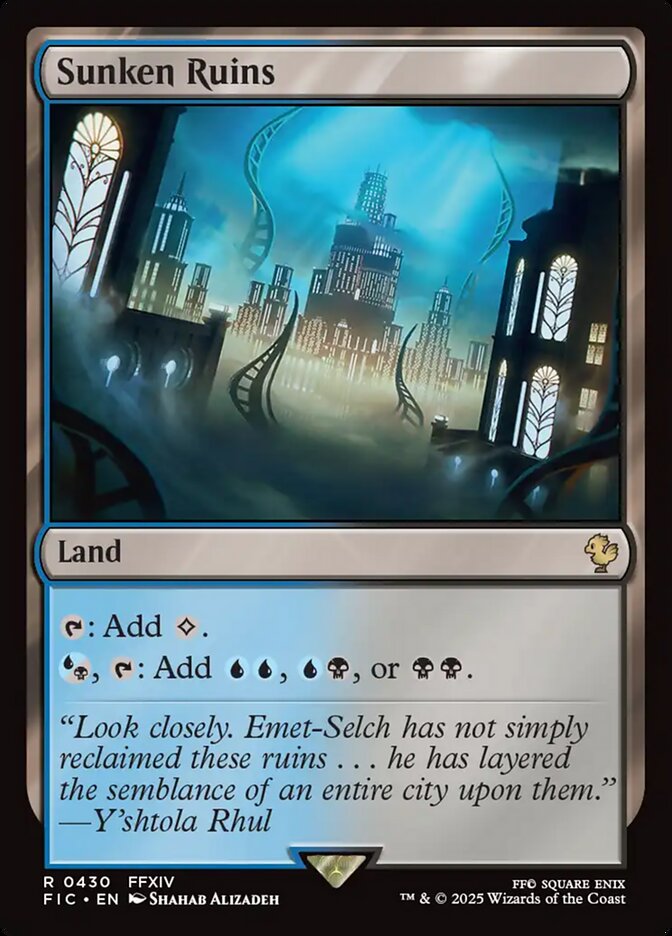 Sunken Ruins 430 (Commander: FINAL FANTASY)  | Good Games Adelaide SA