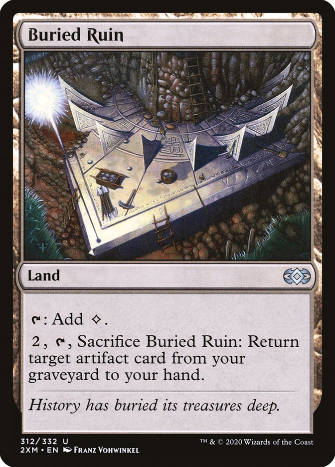 Buried Ruin 312 (Double Masters)  - Foil | Good Games Adelaide SA
