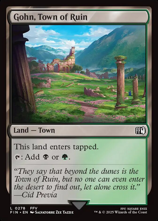 Gohn, Town of Ruin 278 (FINAL FANTASY)  | Good Games Adelaide SA