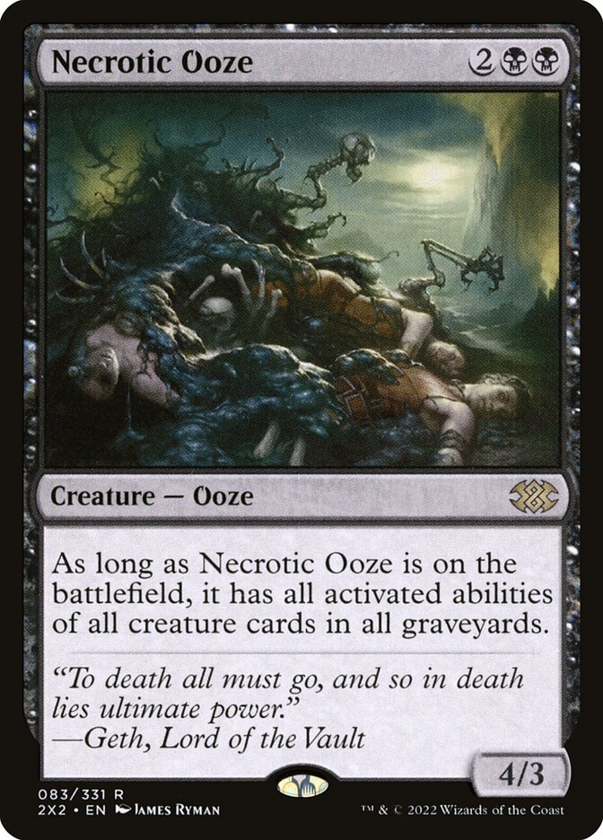 Necrotic Ooze 83 (Double Masters 2022)  | Good Games Adelaide SA