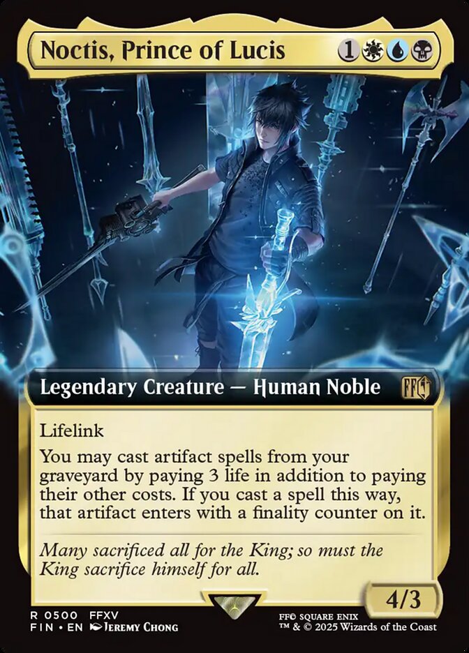 Noctis, Prince of Lucis 500 (FINAL FANTASY)  | Good Games Adelaide SA