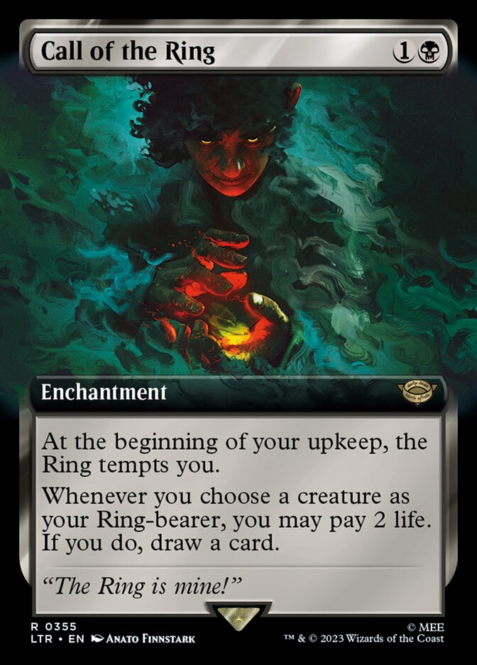 Call of the Ring Extended Art 355 (Universes Beyond: The Lord of the Rings: Tales of Middle-earth)  - Extended Art Foil | Good Games Adelaide SA