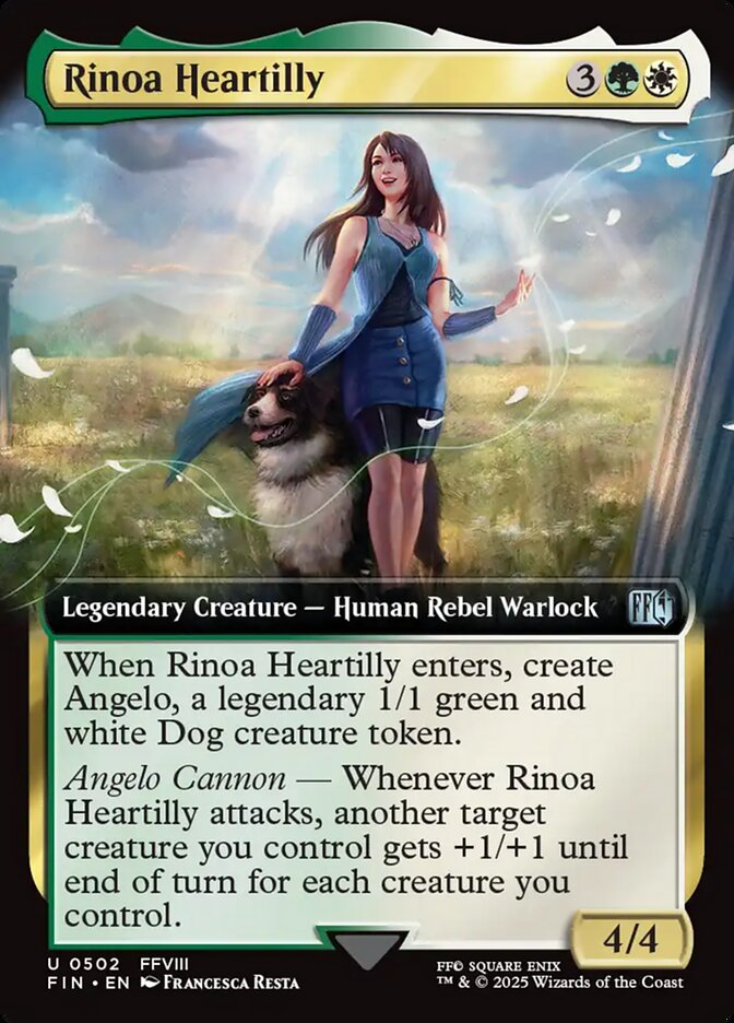 Rinoa Heartilly 502/309 (FINAL FANTASY)  - Extended Art Foil | Good Games Adelaide SA