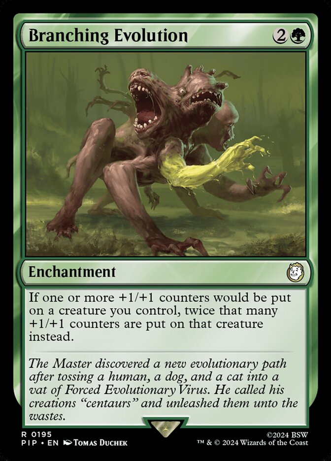 Branching Evolution 195 (Universes Beyond: Fallout)  - Foil | Good Games Adelaide SA