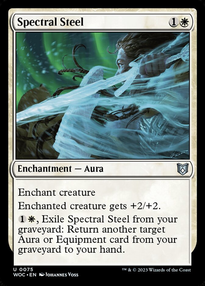 Spectral Steel 75 (Commander: Wilds of Eldraine)  | Good Games Adelaide SA