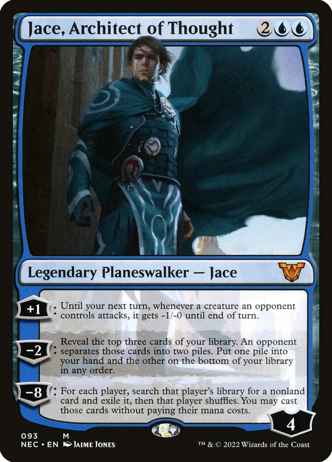 Jace, Architect of Thought 93 (Commander: Kamigawa: Neon Dynasty)  | Good Games Adelaide SA