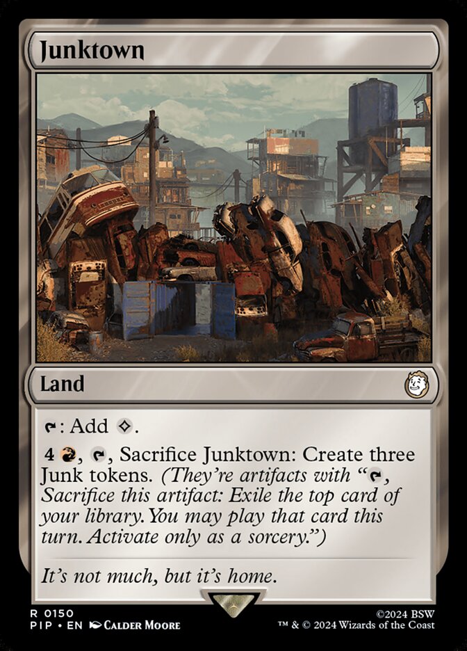 Junktown 150 (Universes Beyond: Fallout)  - Foil | Good Games Adelaide SA