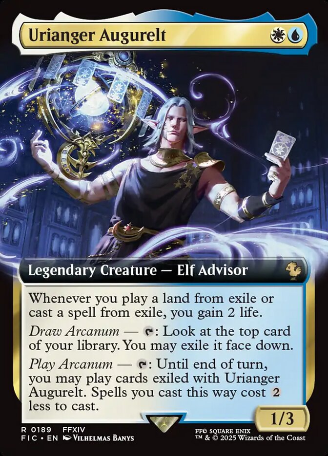 Urianger Augurelt 189 (Commander: FINAL FANTASY)  - Extended Art | Good Games Adelaide SA