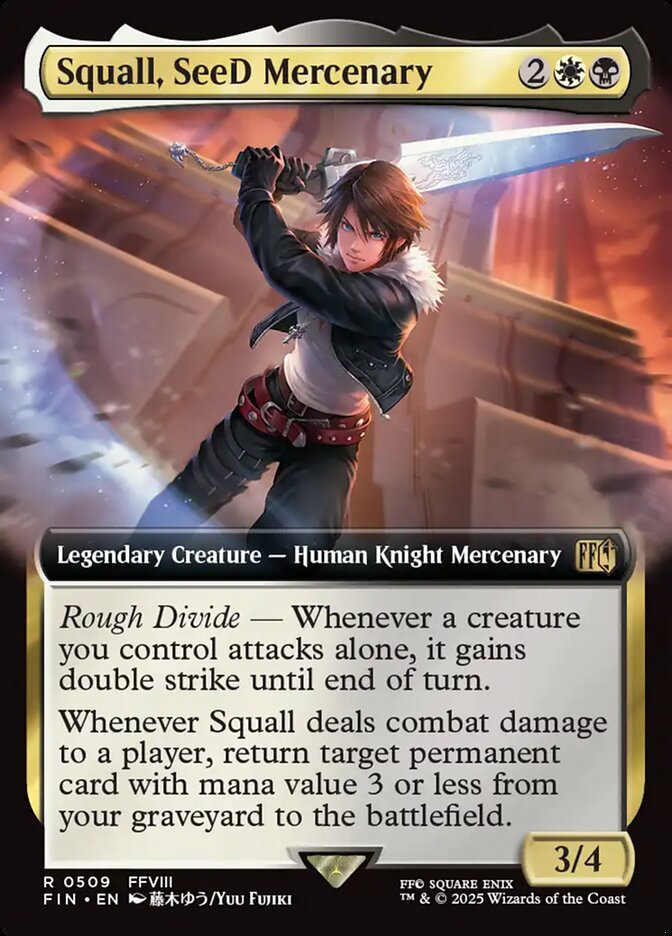 Squall, SeeD Mercenary 509 (FINAL FANTASY)  | Good Games Adelaide SA