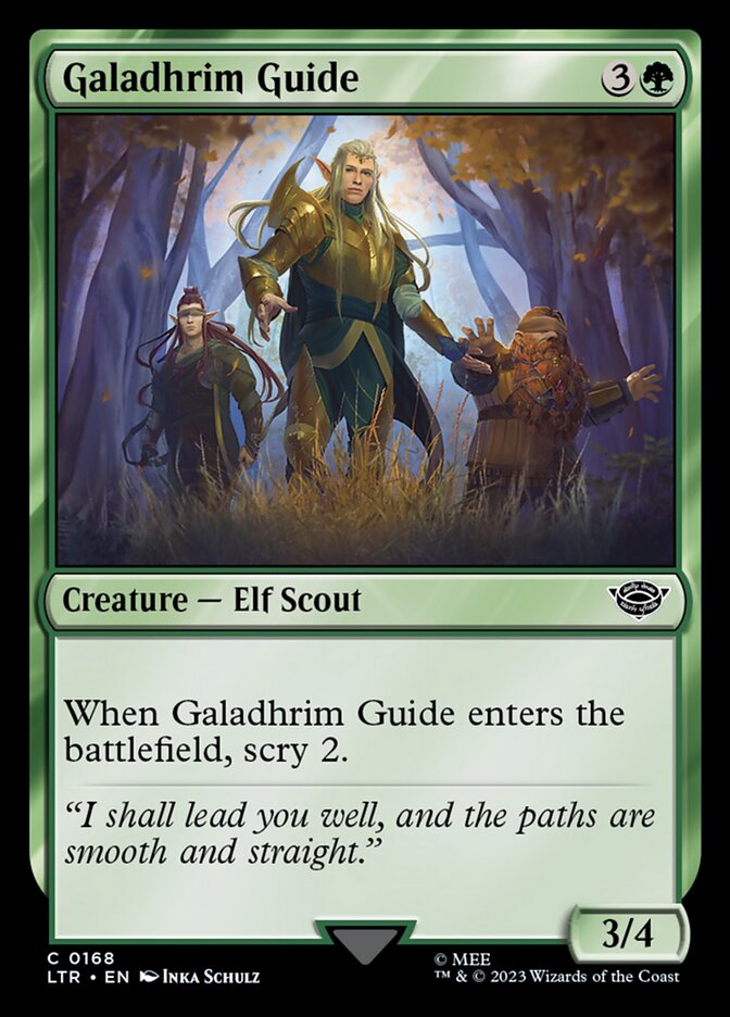 Galadhrim Guide 168 (Universes Beyond: The Lord of the Rings: Tales of Middle-earth)  - Foil | Good Games Adelaide SA