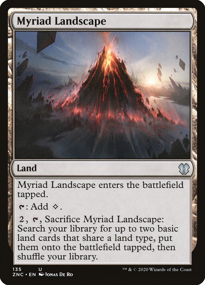 Myriad Landscape 135 (Commander: Zendikar Rising)  | Good Games Adelaide SA